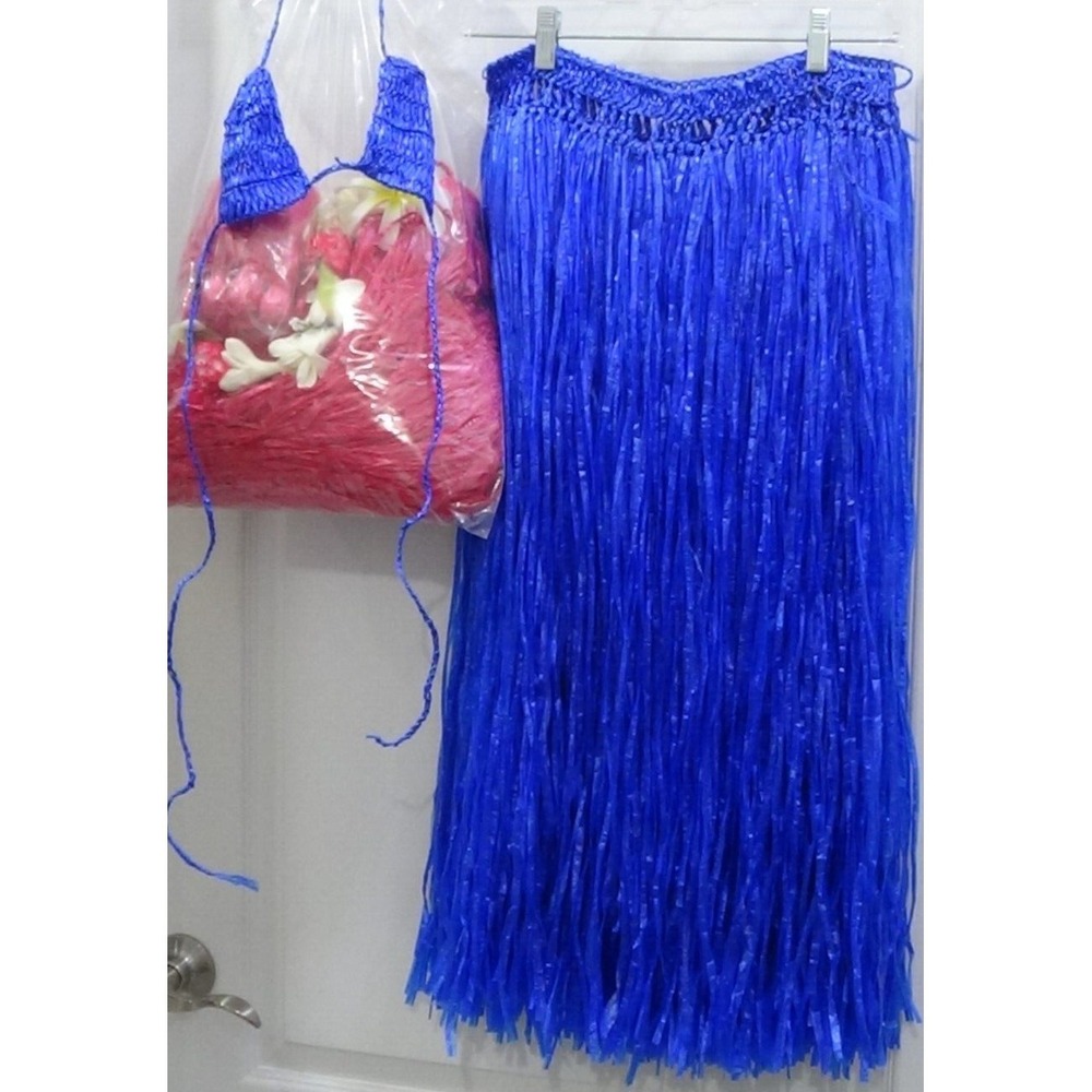 Tahitian Costume Complete Skirt and All Dance Halloween Cosplay Small #368
